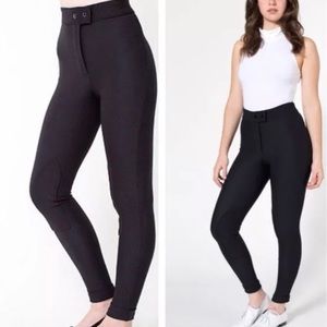 American Apparel High-Waisted Riding Pants S